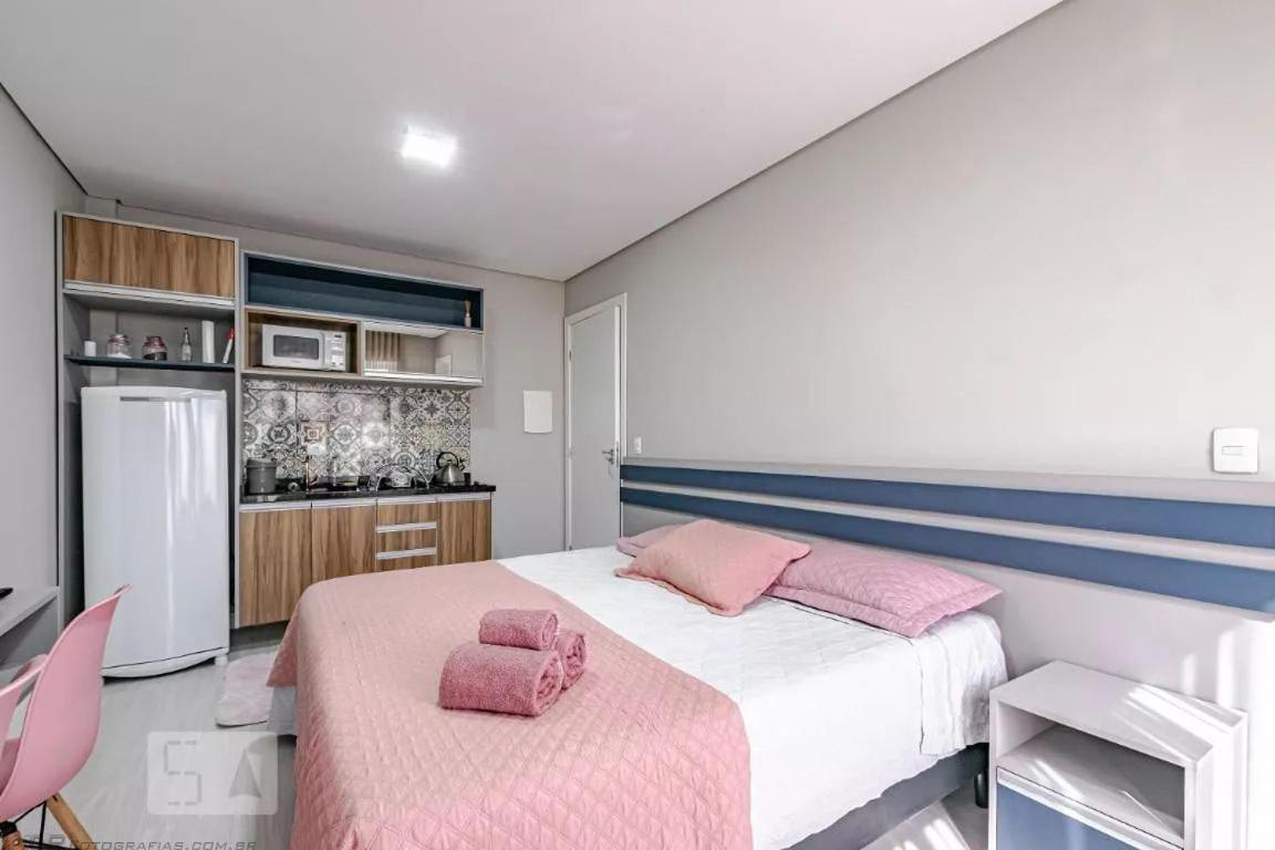11-Studio Decorado Lindo! Otimo Para Casal!!! 쿠리치바 외부 사진
