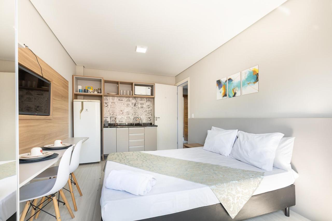 11-Studio Decorado Lindo! Otimo Para Casal!!! 쿠리치바 외부 사진