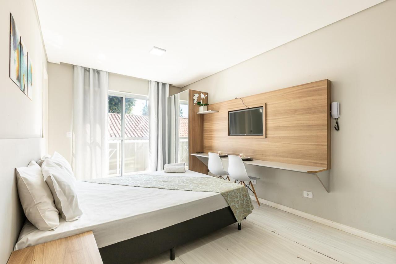 11-Studio Decorado Lindo! Otimo Para Casal!!! 쿠리치바 외부 사진